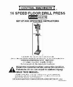 Harbor Freight Tools Drill 43378-page_pdf
